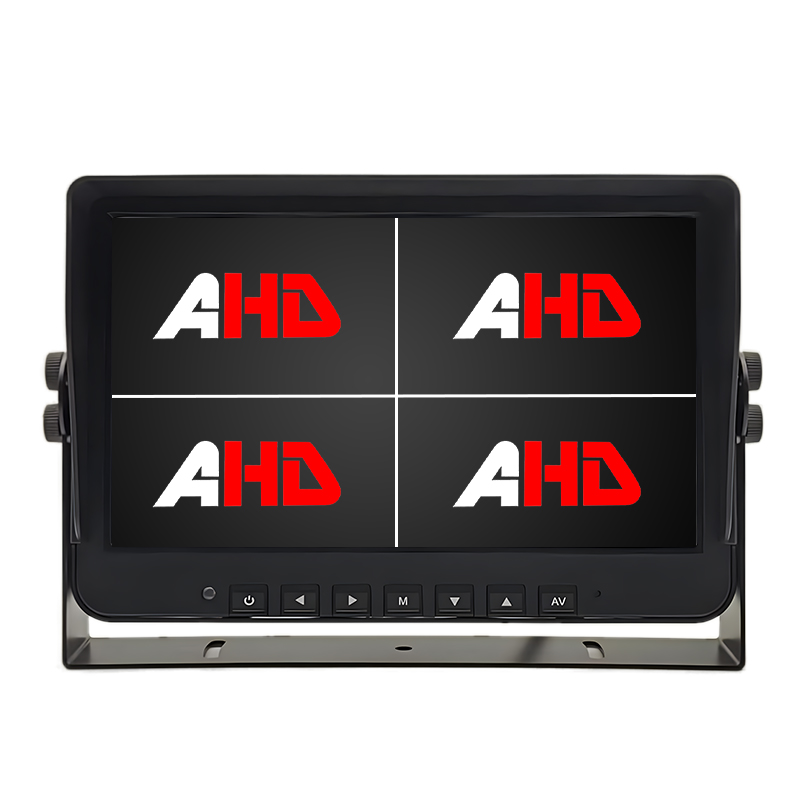 Monitor AHD pentru vehicule grele de 10,1 inchi cu 4 canale