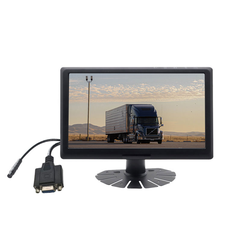 Monitor auto cu ecran IPS de 9 inch Suport CVBS, HD, VGA