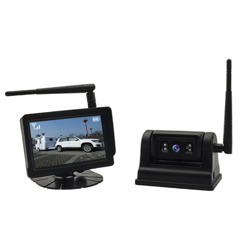 Îmbunătățiți siguranța RV-ului dvs. cu kit-ul de cameră magnetică digitală wireless cu consum redus de energie de 5 inchi