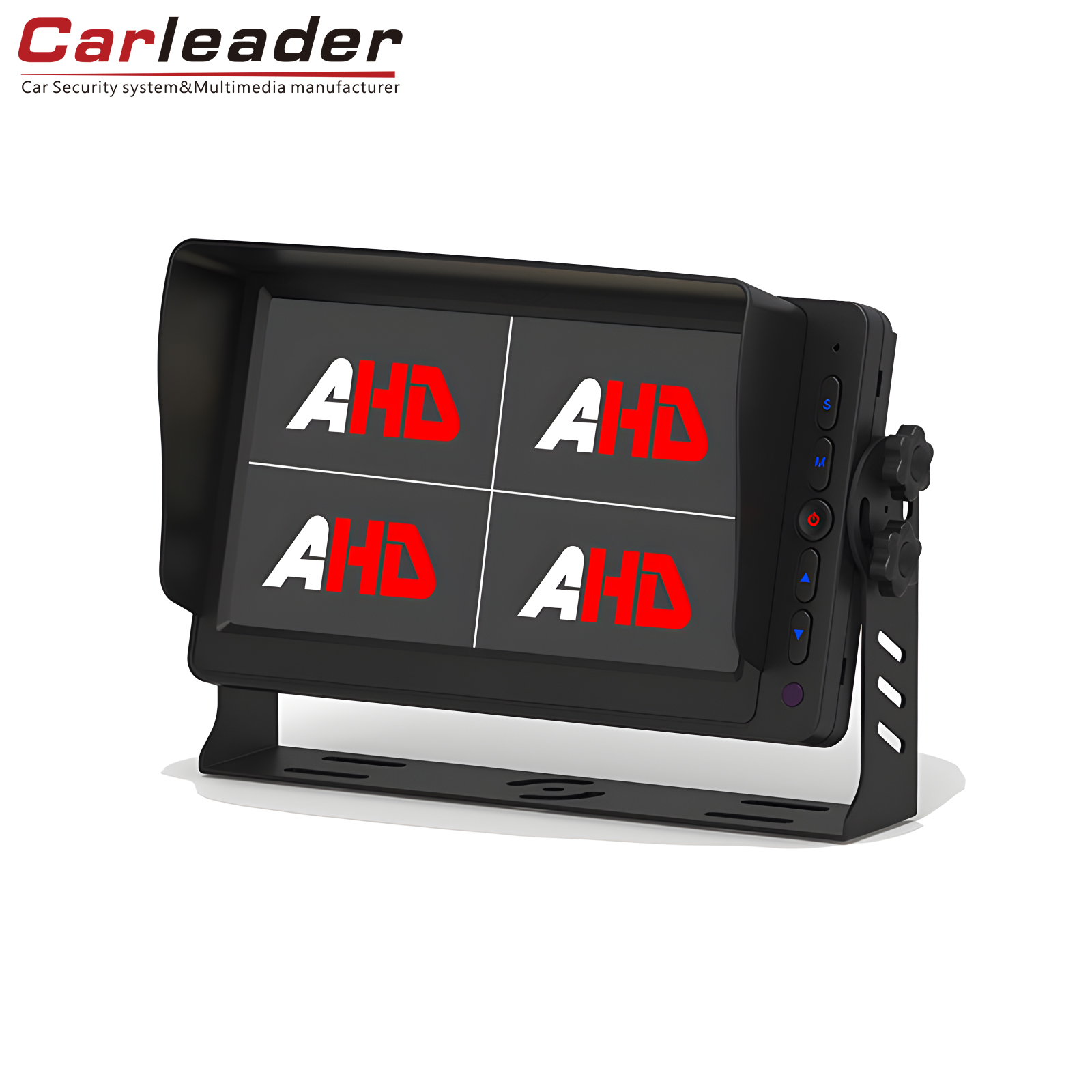 Monitorul pentru vehicule Carleader de 7 inchi AHD Quad View vă face conducerea mai sigură