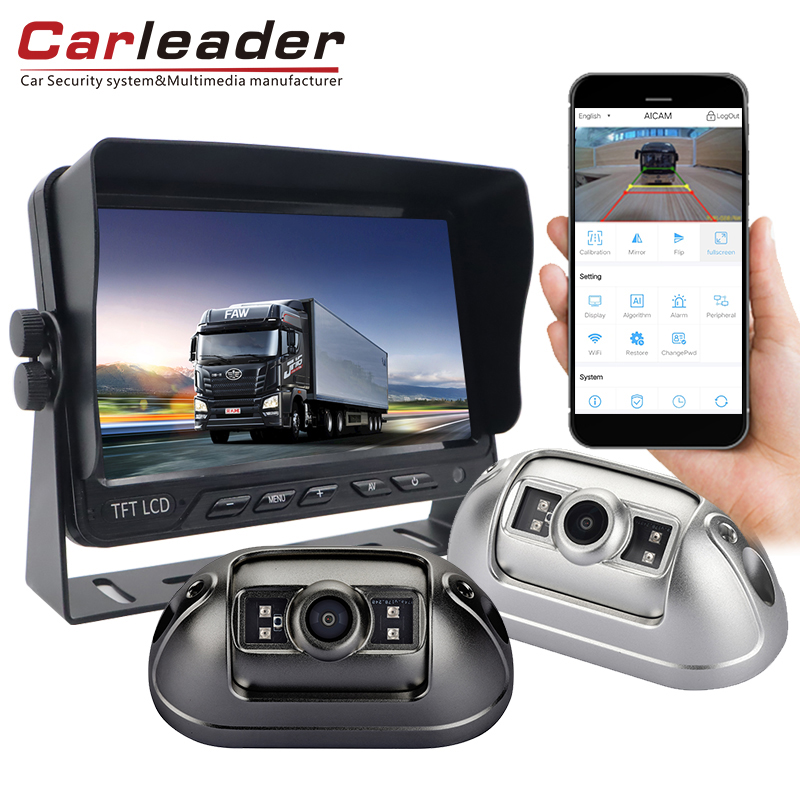 Sistem de cameră pentru vehicule Carleader 1080P AI Blind Spot Detection | Siguranța la conducerea șoferului de escortă