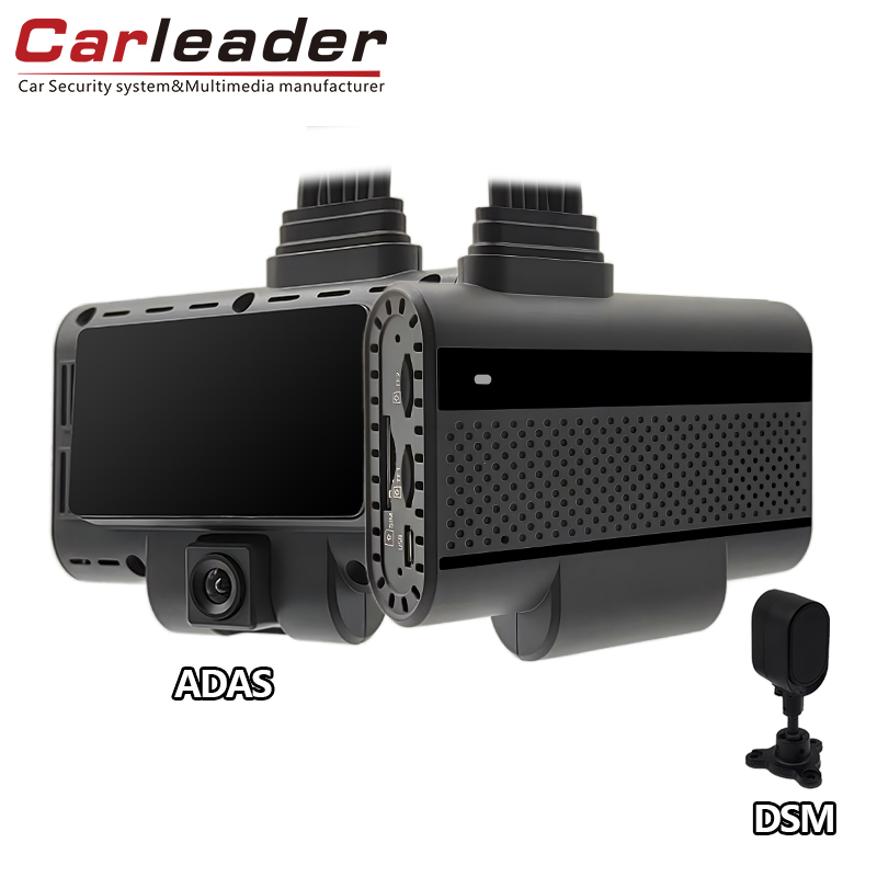 Carleader 4ch ADAS+DSM DVR AI Dash Camera pentru gestionarea automobilelor