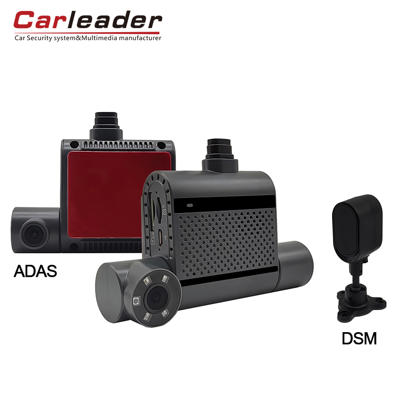 Carleader 3ch HD DVR înregistrare AI Dash Camera pentru gestionarea flotei