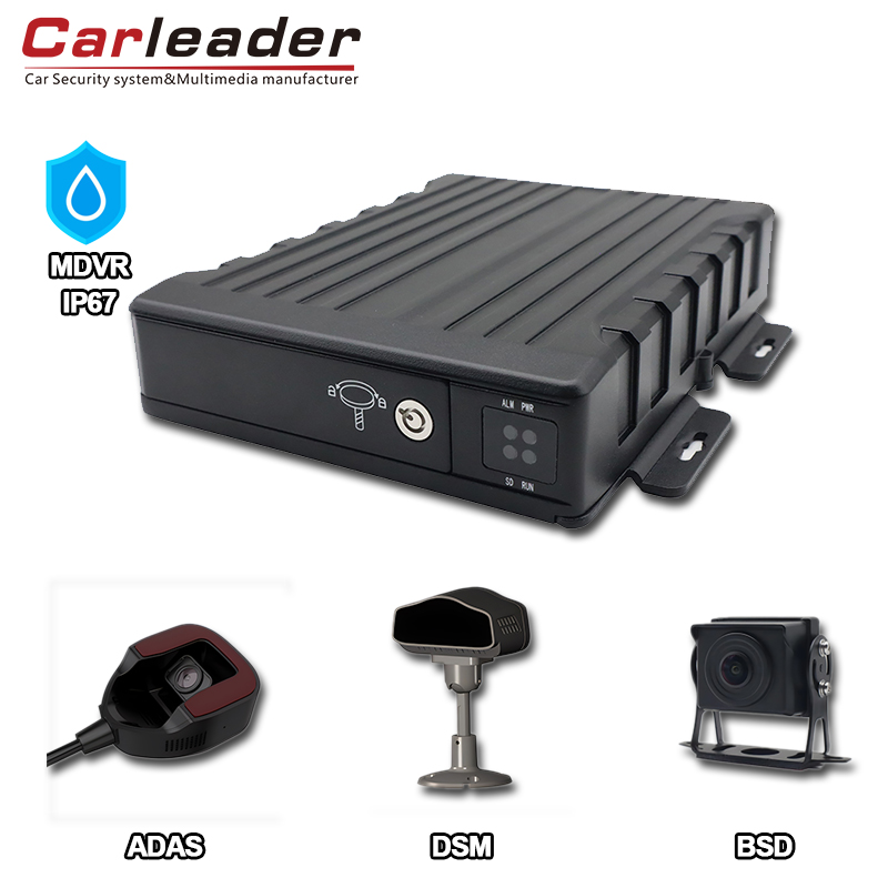 Carleader IP67 AI 4CH SD Mobile DVR: Soluție avansată de monitorizare a vehiculului