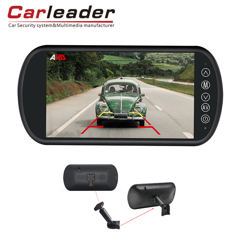 Monitor de oglindă a vehiculului AHD Carleader 7 inch cu suportul de tulpină-Partener de încredere pentru siguranța rutieră
