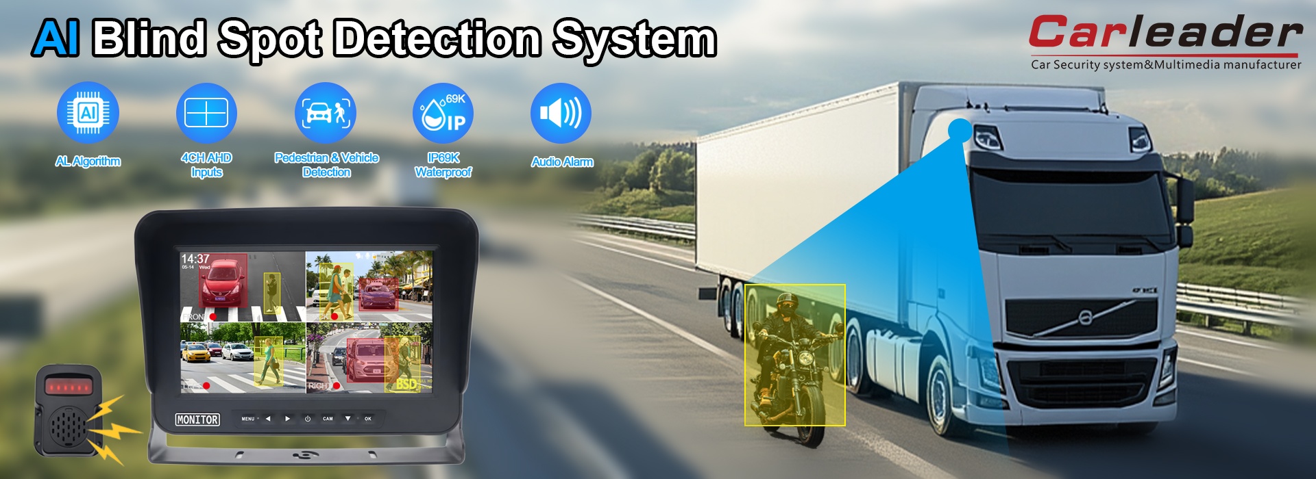 Sistem de detectare a spoturilor orb AI