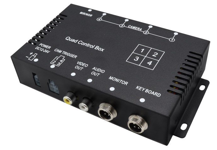 Vehicul AHD Video Splitter Box cu funcție de înregistrare DVR