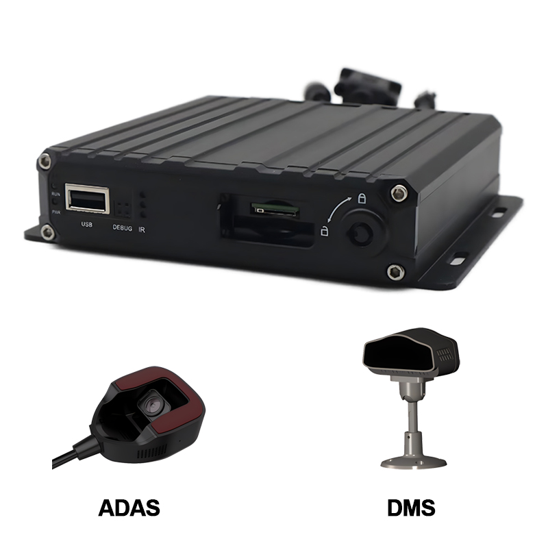 Carleader 4CH AI DVR mobil inteligent cu DSM și cameră ADAS