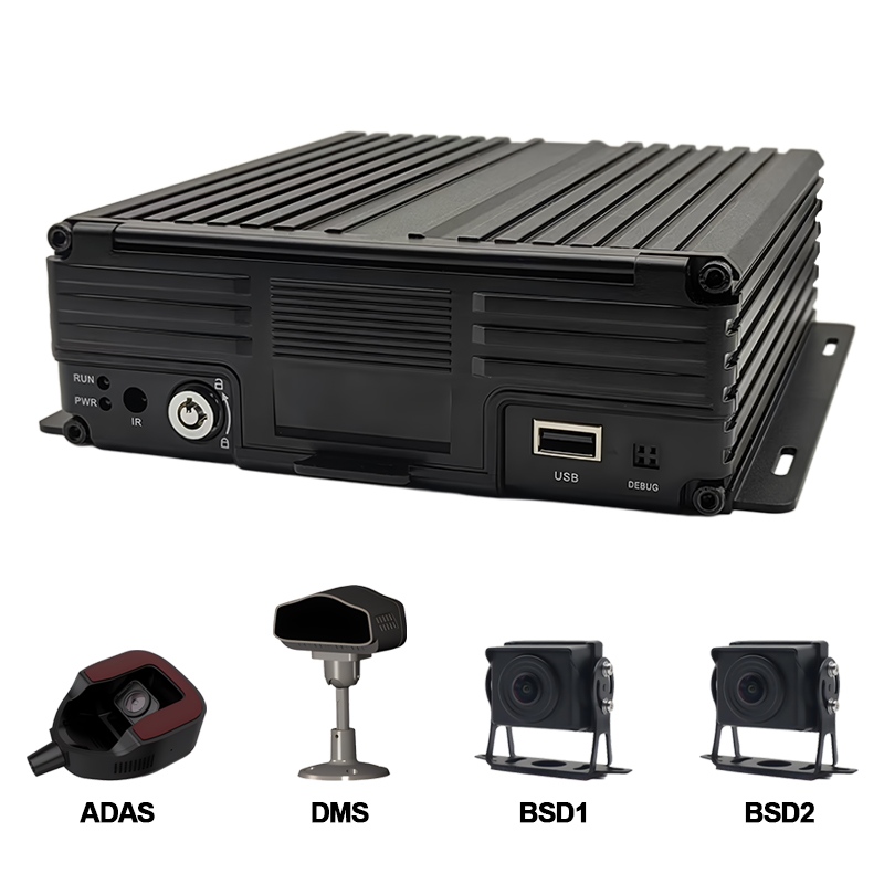 Creșteți gestionarea securității flotei dvs. cu Carleader 8CH AI HDD Mobile DVR Suport ADAS+DMS+BSD