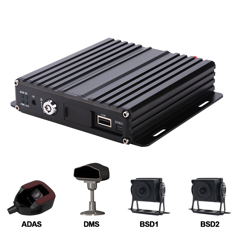 Carleader 4CH AI SD Mobile DVR Suport ADAS+DMS+BSD pentru gestionarea flotei Carleader 4CH AI SD Mobile DVR Suport ADAS+DMS+BSD pentru gestionarea flotei