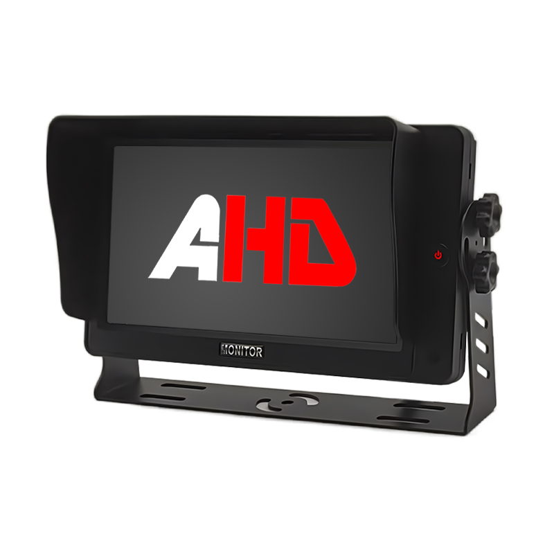 Carleader 7 inch 2CH AHD intrări Monitor pentru vehicul de marșarier cu un singur buton