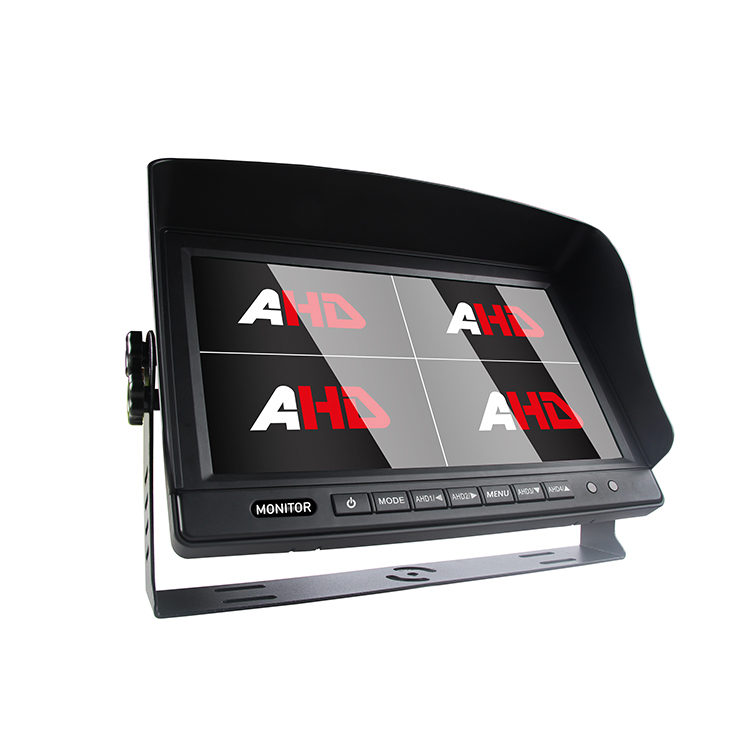 Carleader 10.1 inch 4CH AHD inputs Quad View Vehicle Monitor