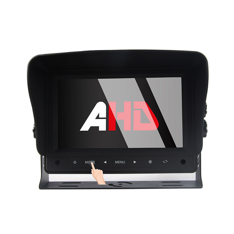 Carleader 7 inch Butoane tactile 2CH Heavy Duty AHD Vehicul Montior