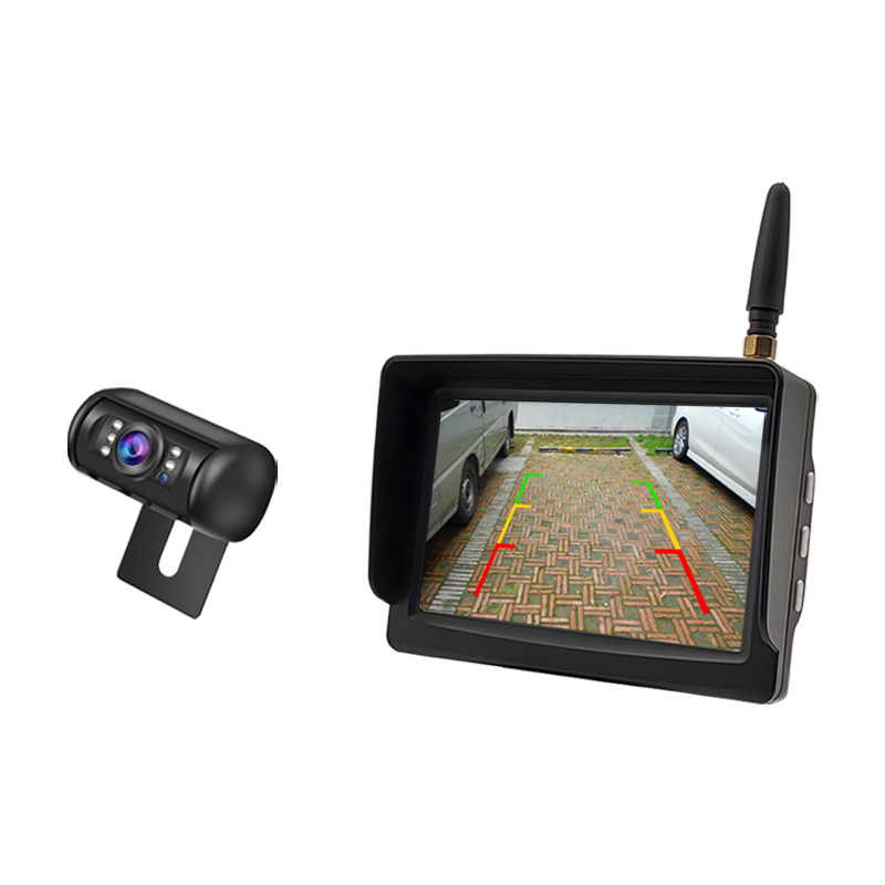 Carleader 5 inch wireless de marșarier și sistem de cameră pentru vehicul