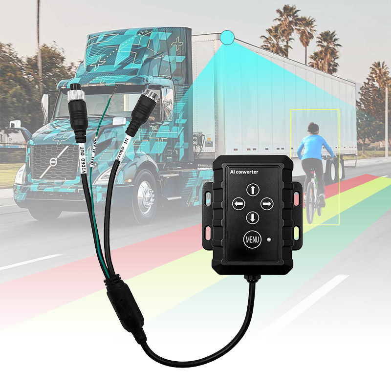 Convertor de algoritm de detectare AI Carleader Calibrare încorporată Se potrivește pentru camera CVBS/AHD