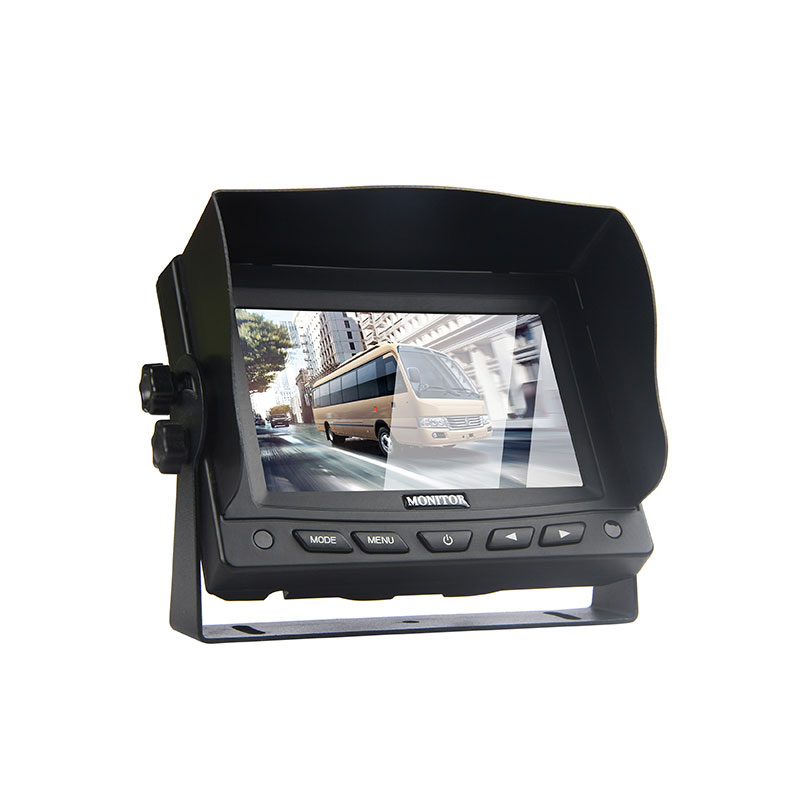 Monitor TFT LCD de 5 inch pentru vehicule grele pentru montare pe bord
