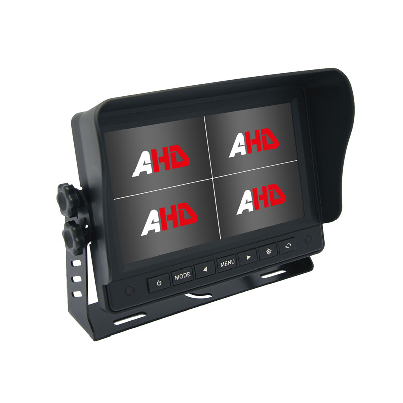 7 inch 4CH Quad View Display AHD Vehicle Monitor