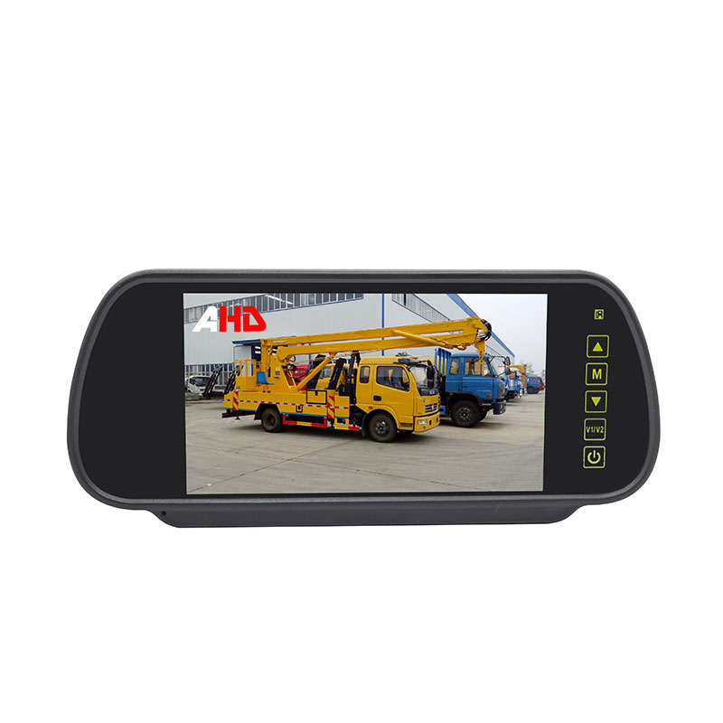 Monitor cu oglindă auto de 7 inchi Monitor digital cu oglindă retrovizoare AHD pentru vehiculul comercial autobuz