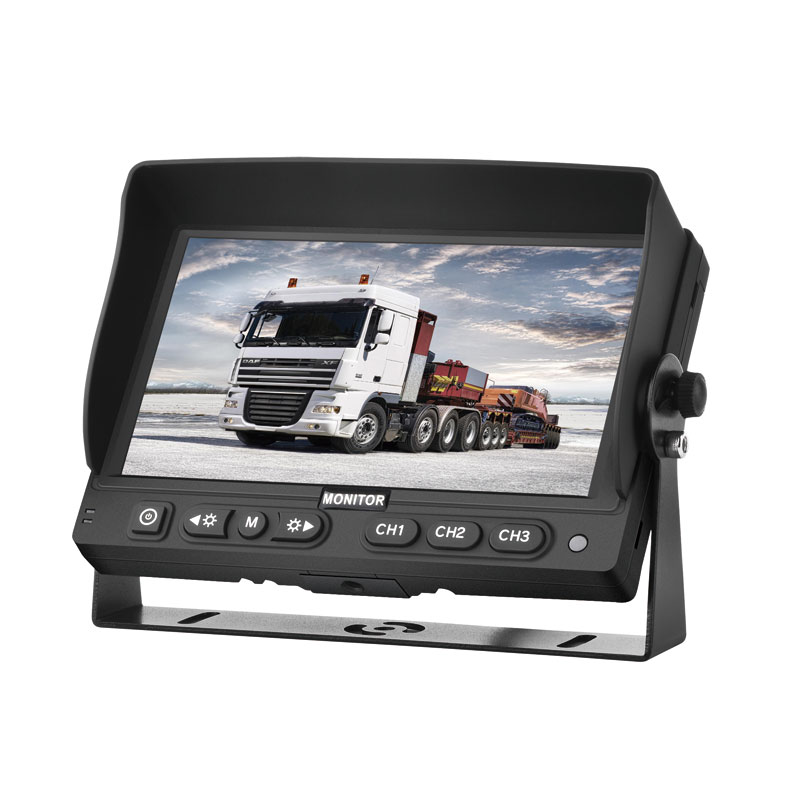 Monitor auto cu 3 intrări video