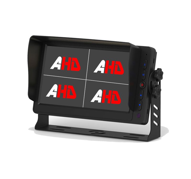 Ecran quad split HD de 7 inchi pentru mașină
