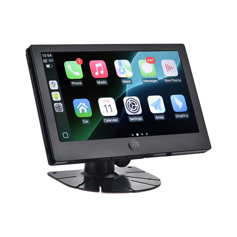 Monitorul AHD IPS IPS de 7 inchi pentru vehicule comerciale Suport CarPlay Multimedia