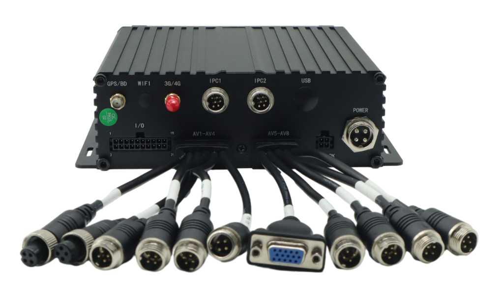 HDD cu 8 canale 1080P și card SD MDVR pentru vehicul