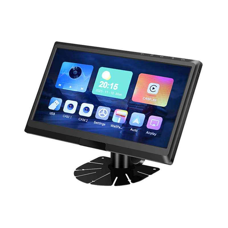 Monitorul vehiculului IPS 2AV AHD de 9 inchi Suport CarPlay Multimedia