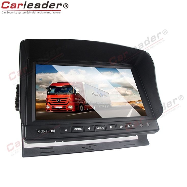 Monitor LCD de 9 inch pentru tablă de bord pentru autobuz / camion / Carvan