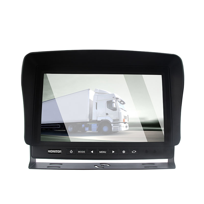 Monitor de carcasă LCD de 10 inch pentru montare pe bord, cu cameră